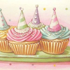 Bunte Cupcakes für Feiern