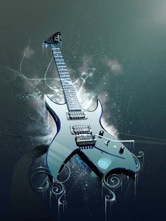 E-Gitarre Kunst