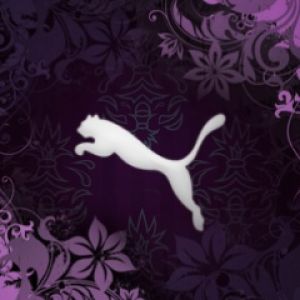 Puma Logo Blumen Design