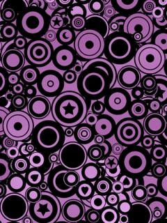 Lila Kreise Abstraktes Design