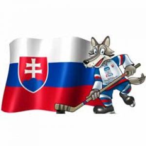 Slowakische Hockey-Maskotte