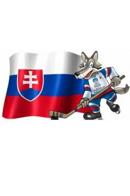 Slowakischer Hockey-Maskottchen