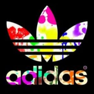 Buntes Adidas-Logo