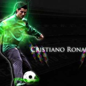 Cristiano Ronaldo Fußballaktion