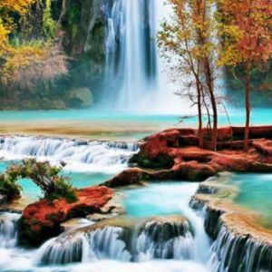 Beeindruckender Wasserfall