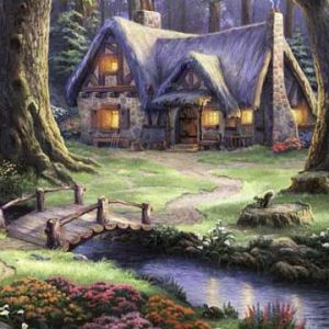 Verzauberter Wald Cottage