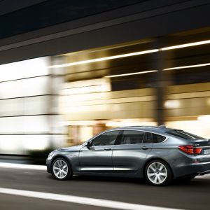 BMW Auto in Bewegung
