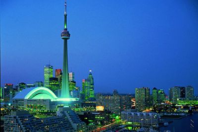 Toronto Skyline bei Nacht