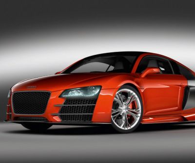 Elegantes Rotes Audi R8