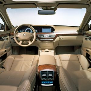 Luxuriöses Mercedes-Innenraum