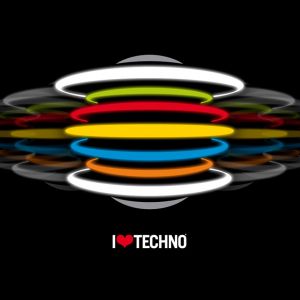 Ich liebe das abstrakte Techno-Design