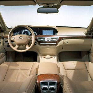 Luxuriöser Auto-Innenraum