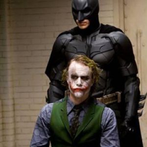 Batman und Joker Szene