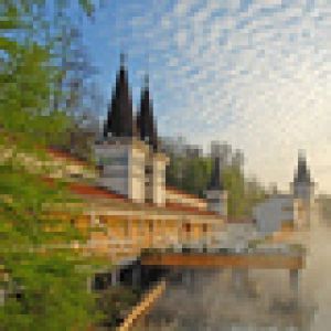Schöne Reflexion eines Historischen Gebäudes