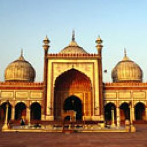 Schöne indische Moschee