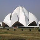 Architektur des Lotus-Tempels