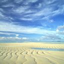 Ruhige Strandlandschaft