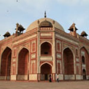 Schöne Mughal-Architektur