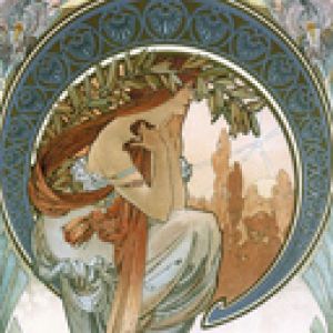 Jugendstil Frau