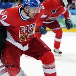 Aktion Foto Tschechischer Eishockeyspieler