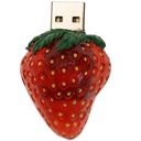 USB-Stick in Erdbeerform
