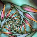 Bunte Spiral-Abstrakte Kunst