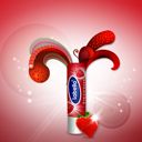 Design von Erdbeer-Lippenbalsam