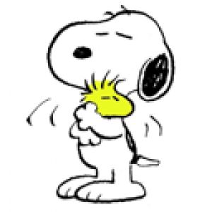 Snoopy und Woodstock Freundschaft