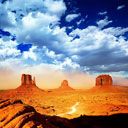 Landschaft von Monument Valley