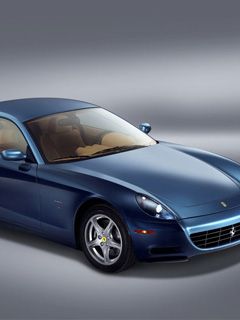 Blaues Ferrari Sportwagen