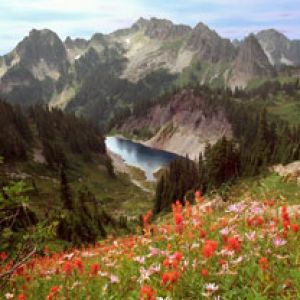 Bergsee Landschaft