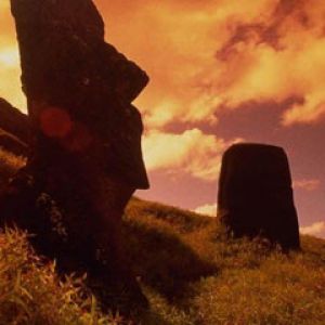 Moai-Statuen auf der Osterinsel