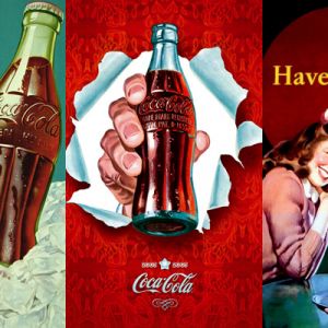 Coca-Cola Vintage-Werbung
