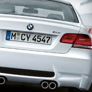 BMW M3 Hinteransicht