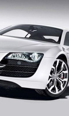 Elegantes Audi R8 Sportwagen