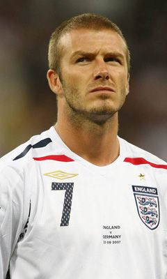 David Beckham Fußballstar