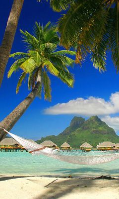 Tropisches Paradies am Strand