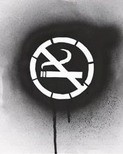 Kunst des Nichtraucher-Symbols