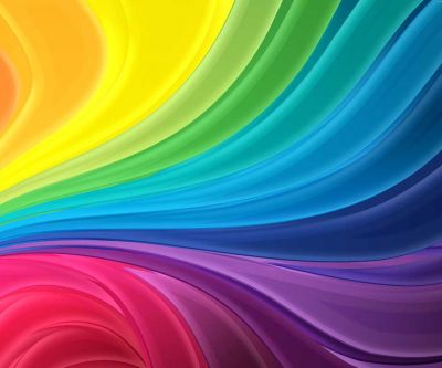 Bunte Abstrakte Wellen