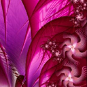 Lebendiges Pinkes Abstraktes Design