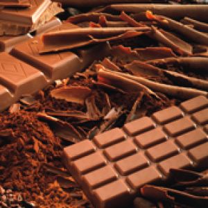 Leckere Schokolade und Gewürze