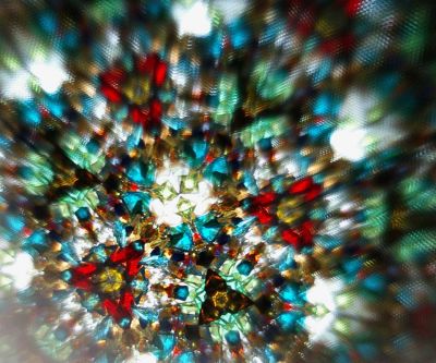 Buntes Kaleidoskop-Muster