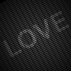 Liebes-Typografie-Design