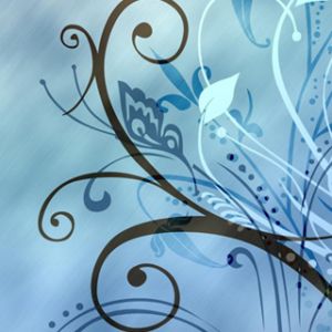 Elegantes Florales Abstraktes Design
