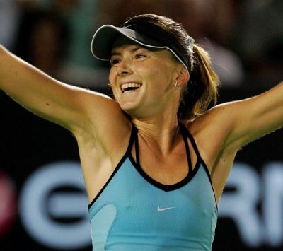 Feier des Tennis-Champions
