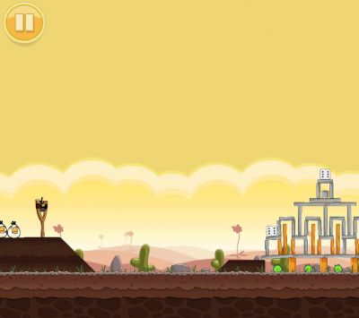 Angry Birds Spielszene