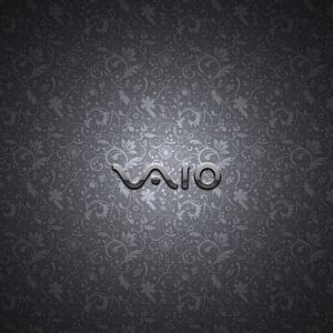 VAIO-Logo auf Eleganter Hintergrund