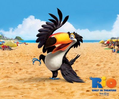 Charakter aus dem Film Rio