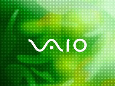 VAIO Logo Grünes Abstrakt