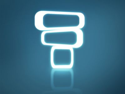Futuristisches Logodesign